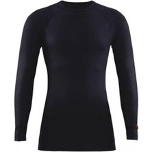 Uzun Kol Thermal Unisex Siyah 9259