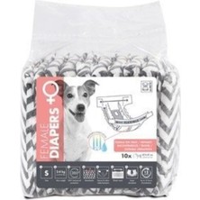 M-Pets Diapers Dişi Köpekler Için Külot Small 10LU