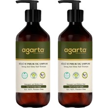 Agarta Doğal Şampuan Güçlü ve Parlak Saçlar 400 ml x 2 Adet