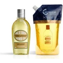 L'occitane Badem Duş Yağı Ekonomik Yedek Ikilisi (250ML + 500ML)