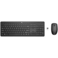 Hp 235 Kablosuz Klavye Mouse Set Siyah 1Y4D0AA Q Türkçe