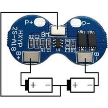 Roba 2s 4A Lityum Batarya Bms Koruma Kartı 18650 Lityum Lion Pil Akü 2s 7.4V 4A Bms Protection Board