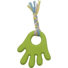 Buffer Buffer® Handrope El Şekilli Plastik El Uzantılı Oyun Halatı 2 Kişilik Köpek Oyuncağı Interaktif