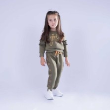 Bella Donna Kız Eşofman Takım 9-36 Ay  0000410 Haki