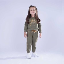 Bella Donna Kız Eşofman Takım 9-36 Ay  0000410 Haki