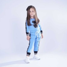 Bella Donna Kız Eşofman Takım 9-36 Ay  0000403 Siyah - Mavi