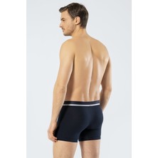 Kom Cacharel Yazılı Düğmeli Erkek Boxer %95 Pamuk %5 Likralı