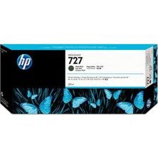 2023 C1Q12A  Tarihli Hp 727 Matte Black Mat Siyah 300ML