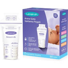 Lansinoh steril Süt Saklama Poşeti 50'li