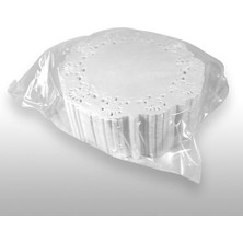CPC Plastik Ambalaj Dantel Kağıt Bardak Altlığı 9 cm 500 Adet