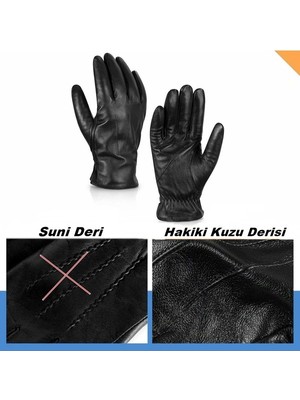 Sell Well Fubileather Hakiki Kuzu Derisi Erkek Eldiven