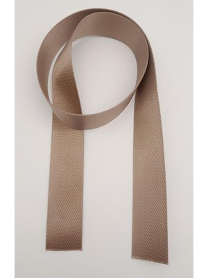 Angel Çanta Aksesuar 4 cm Vizon Renk Polyester Kolon 1 Metre