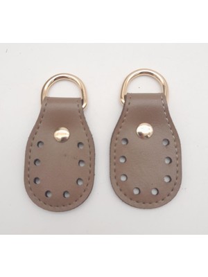 Angel Çanta Aksesuar Vizon Çift Kat Dikişli Suni Deri Sapucu Böce Light Gold Metalli