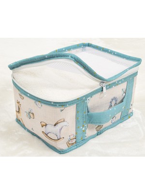 Buti Baby 6 Lı Bavul Organizer Seyahat Çantası Turkuaz 104485