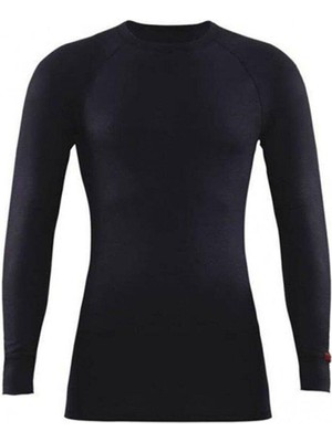 Uzun Kol Thermal Unisex Siyah 9259