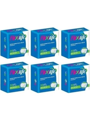 Flexi Life Kedi Köpek Çiş Pedi Yatak Koruyucu 60X90CM 30LU 6 Paket 180 Adet