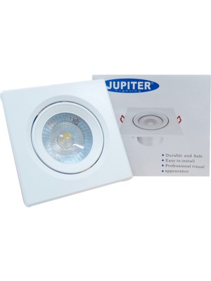 Jupiter Jüpiter Sıva Altı 5W 6500K Hareketli LED Spot LS459