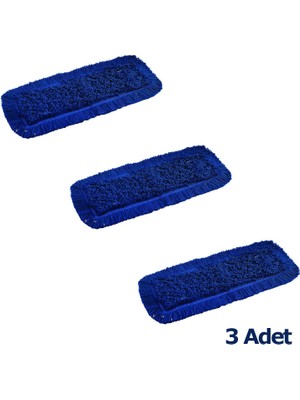 Ekol Orlon Nemli Palet Tablet Mop Mavi 3 x 60 cm