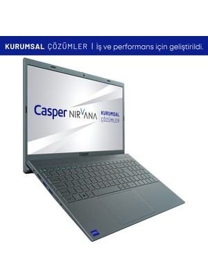 Casper Nirvana C600.1115-8V00X-G-F Intel Core i3-1115G4 8GB RAM 500GB SSD GEN4 Freedos