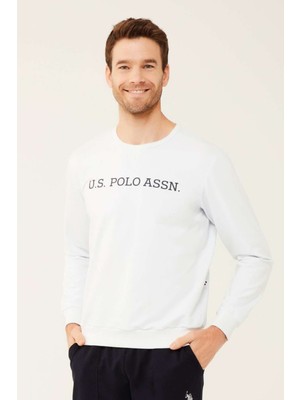 Erkek Uzun Kol Yuvarlak Yakalı Sweatshirt