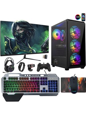 Turbox Tx90 Intel Core i5 3470 16GB 256GB SSD 500GB 4GB GT740 EK. 23.8" Full HD Monitör Masaüstü Gaming Oyun Pc Bilgisayarı