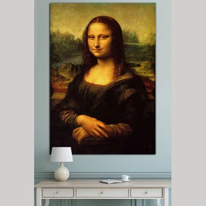 Morfil Sanat Atölyesi Mona Lisa Leonardo Da Vinci Kanvas Tablo