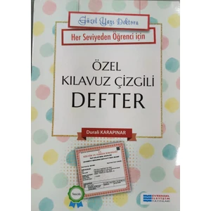 Evrensel İletişim Yayınları  Özel Kılavuz Çizgili Defter Her Seviyede Öğrenciler Için