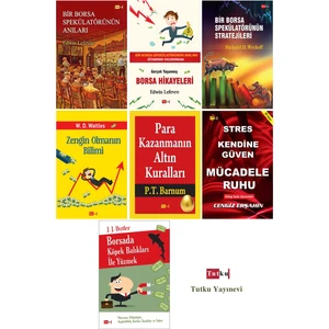 Borsa - Yatırımcı Seti-9 - 7 Kitap - Finans, Yatırım, Kazanç, Para, Spekülasyon