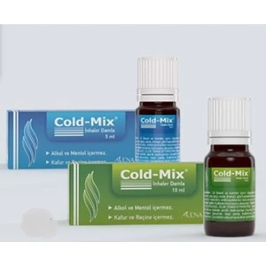 Okaliptus Içerikli Cold Mıx Damla 10 ml ve Okaliptus Içerikli Cold Mıx Damla 5 ml