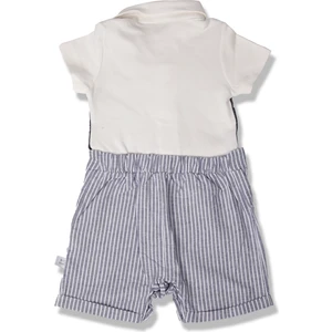 Erkek Bebek Yelekli Takım Elbise