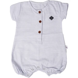 Erkek Bebek Patlı Düğmeli Elbise