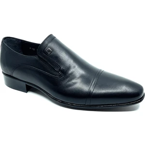 Siyah Hakiki Deri Klasik Erkek Ayakkabı 3015-3 46