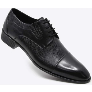 Hakiki Deri Siyah Enjeksyion Taban Klasik Erkek Ayakkabı 9801 100