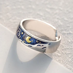 Corney Design Van Gogh Erkek Yüzük 925 Ayar Gümüş