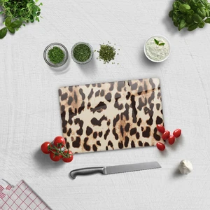 Leopar Desen | Cam Kesme Tahtası - Cam Kesme Tablası |