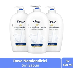 Nemlendirici Sıvı Sabun 1/4 Nemlendirici Krem Etkili 500 ml X3 Adet