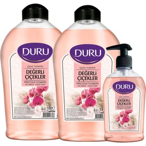 Değerli Çiçekler Sıvı Sabun 1,5+1,5+300ML