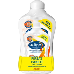 Antibakteriyel Sıvı Sabun Aktif 1,5+700ML