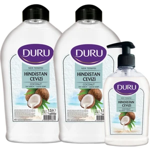 Hindistan Cevizli Sıvı Sabun 1,5+1,5+300ML