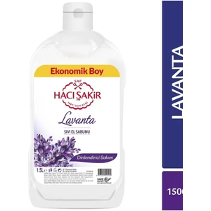 Hacı Şakir Lavanta Dinlendirici Bakım Sıvı El Sabunu 1500 ml