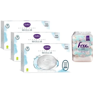 Hydro Pure Micellar Banyo Sabunu 3X150G 3 Adet + Fax Klasik Sabun