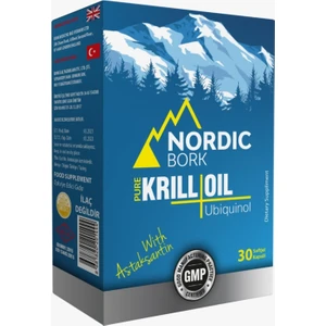 Bork Pure Krill Oil Q10 Soft Gel 30 Kapsül
