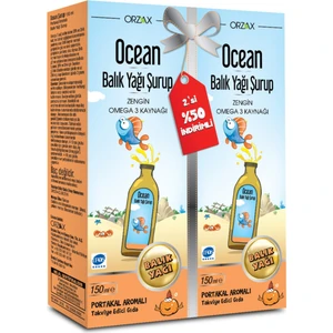 Ocean Balık Yağı Şurup Portakal 150ML 150ML 2.si %50