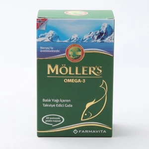 Möllers Omega-3 Takviye Edici Gıda 60 Yumuşak Kapsül