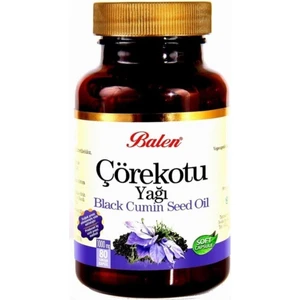 Çörekotu Yağı Yumuşak Kapsül ( Çörek Otu ) 1000 Mg 80 Kapsül