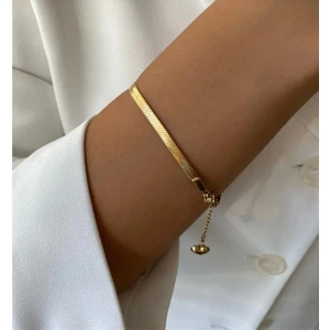 Sadece Jewellery Gold Çelik Italyan Zincir Kadın Bileklik