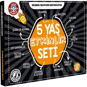 Çocuk Akademi 5 Yaş Etkinlik Seti - Özlem Durhat