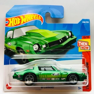 Hot Wheels Yeni - New 81 Chevy Camaro Mini Araba 1:64 Ölçek Hot Wheels Marka 10/10