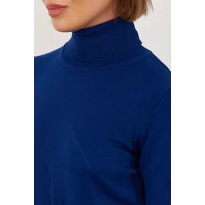 Çetinkaya Miyamira Balıkçı Yaka Lacivert Triko