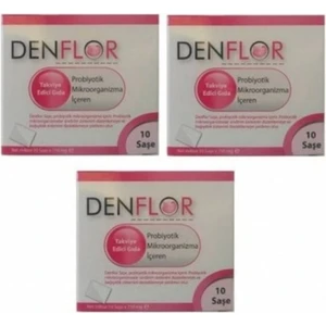 Denflor Probiyotik 3 Lü Paket
